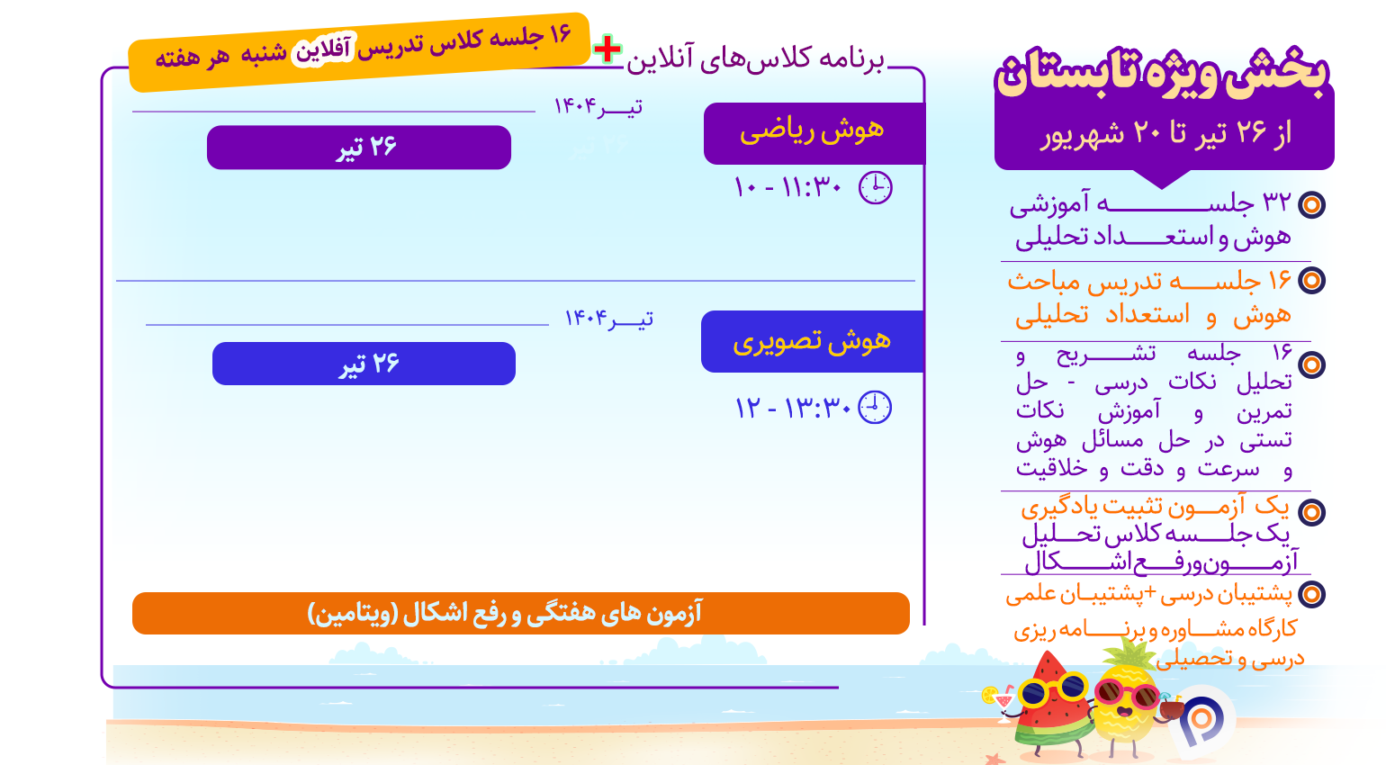 تیزهوشان ششم | گروه آموزشی رهاورد