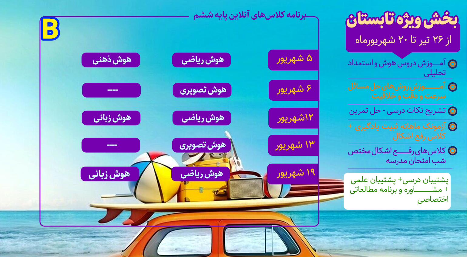 تیزهوشان ششم | گروه آموزشی رهاورد