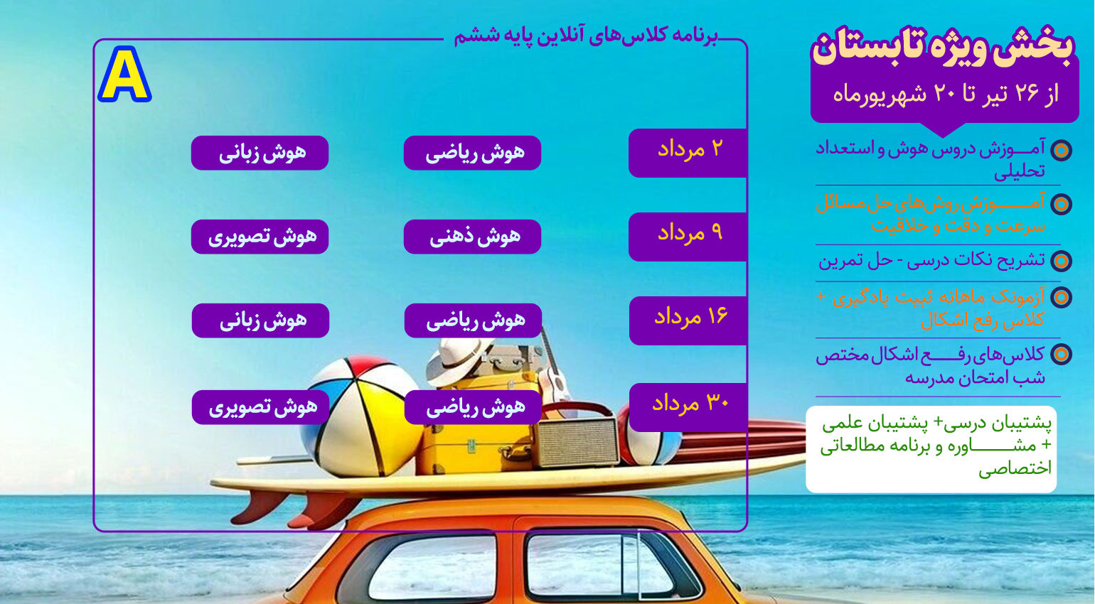 تیزهوشان ششم | گروه آموزشی رهاورد