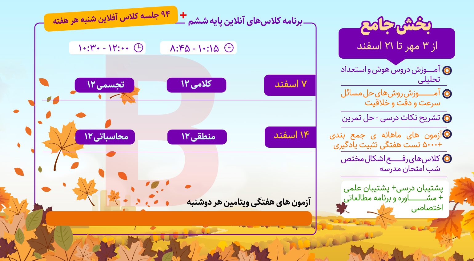 تیزهوشان ششم | گروه آموزشی رهاورد