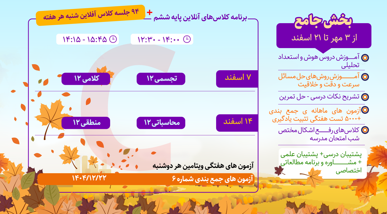 تیزهوشان ششم | گروه آموزشی رهاورد
