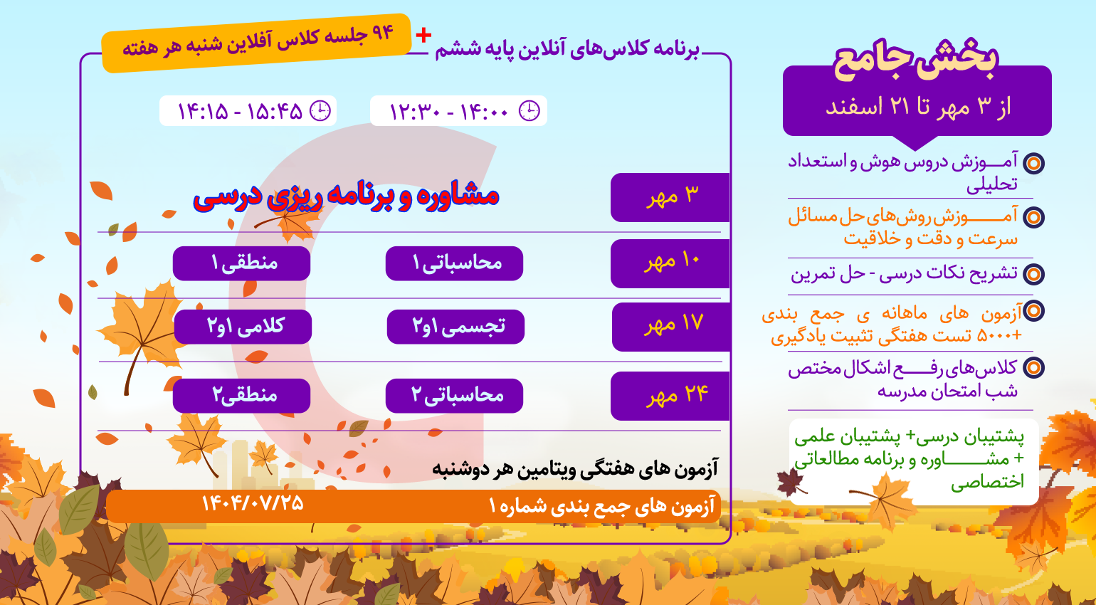 تیزهوشان ششم | گروه آموزشی رهاورد