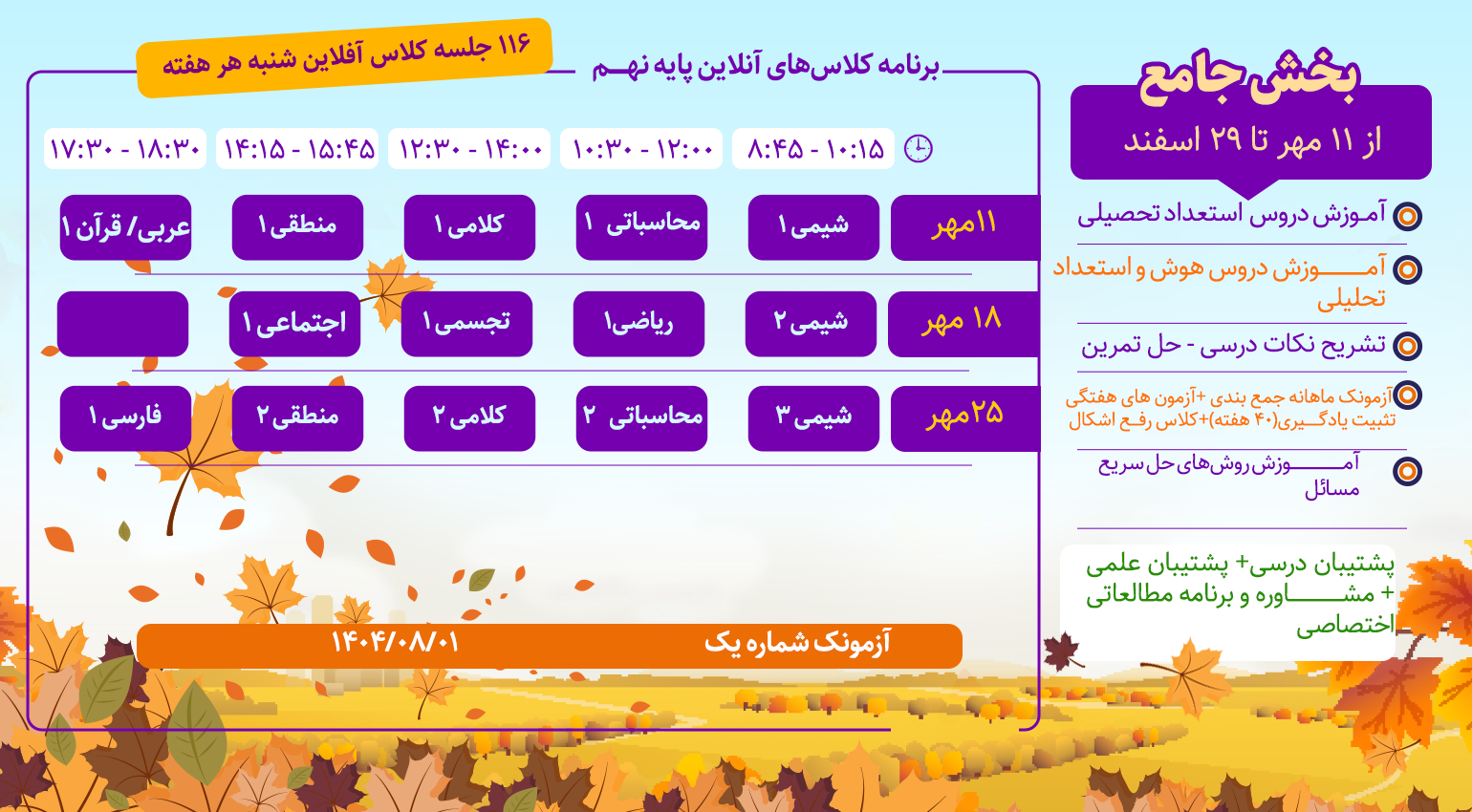 تیزهوشان نهم | گروه آموزشی رهاورد
