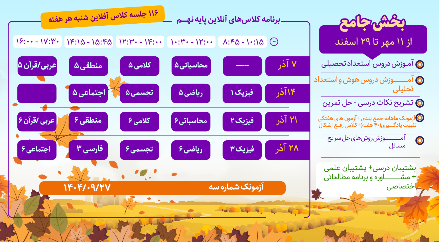 تیزهوشان نهم | گروه آموزشی رهاورد