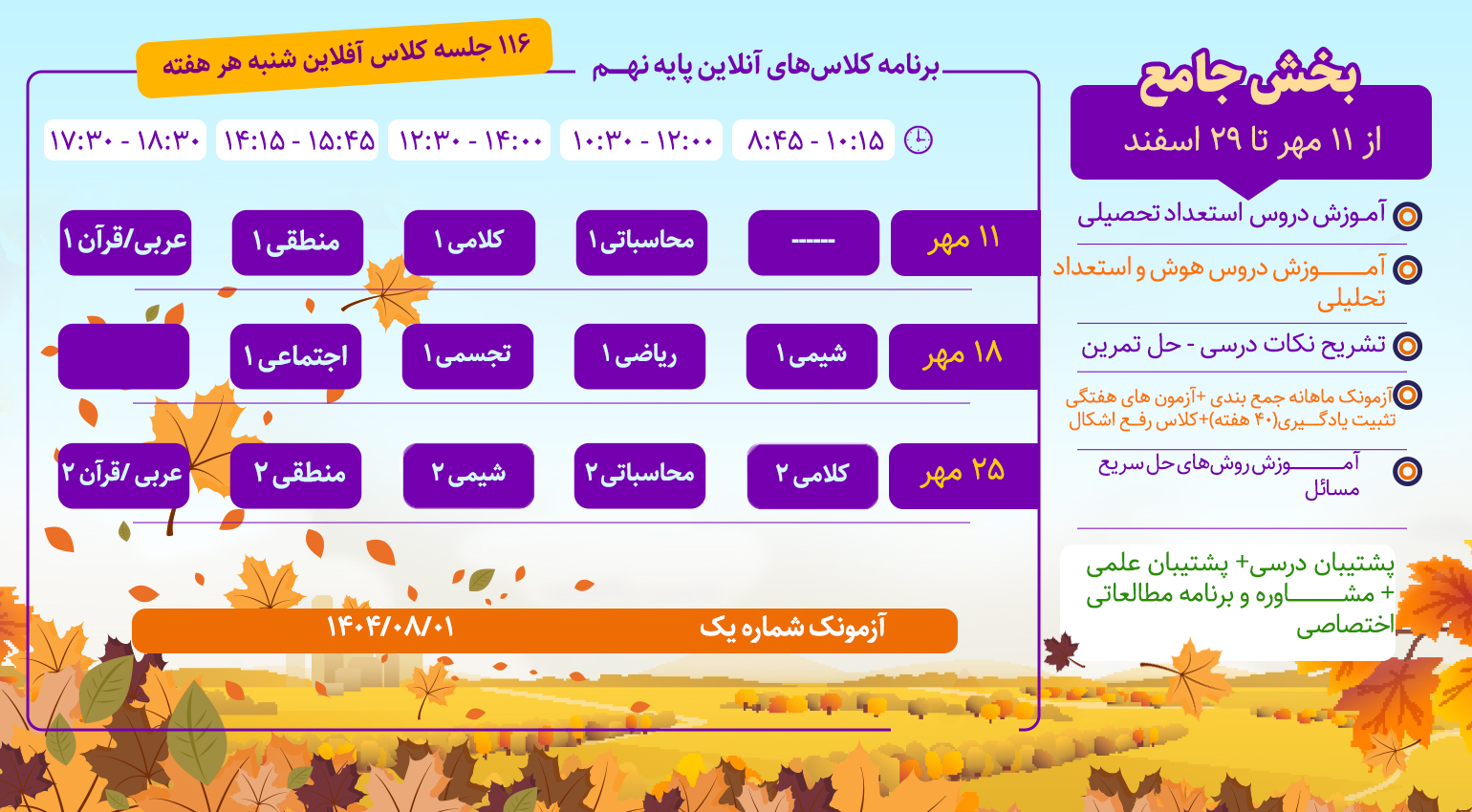 تیزهوشان نهم | گروه آموزشی رهاورد